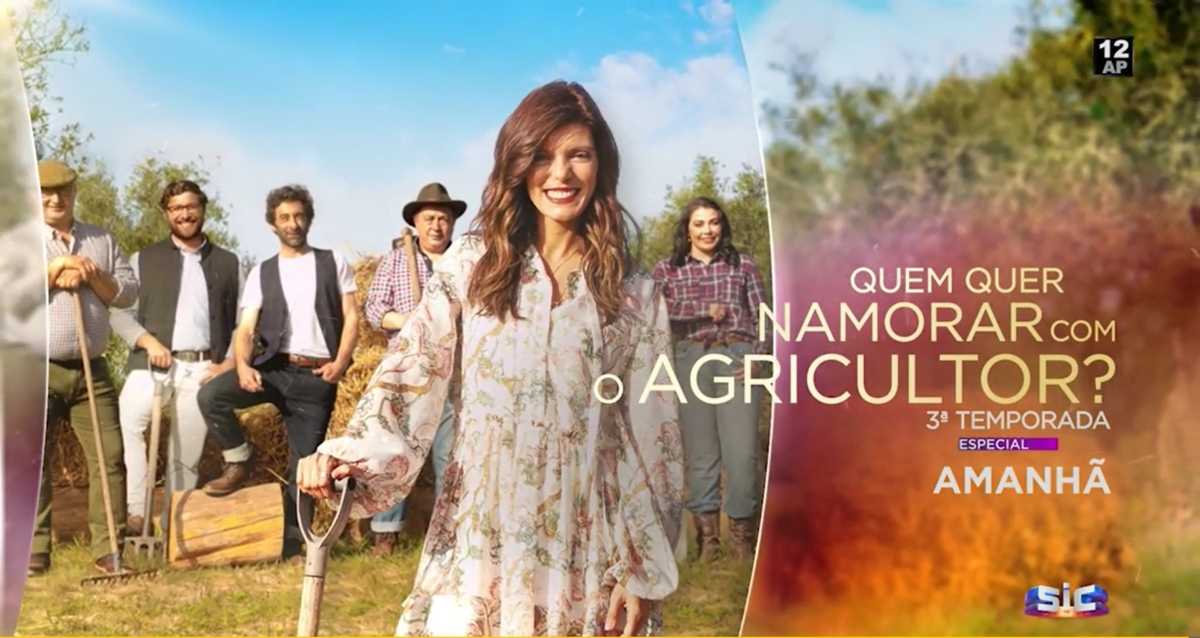 Cena da chamada de Quem Quer Namorar com o Agricultor? na SIC