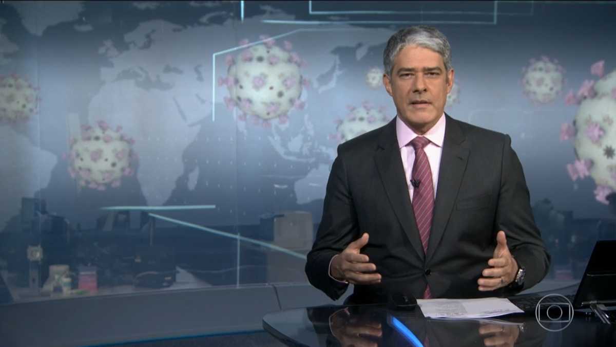 Cenário do Jornal Nacional