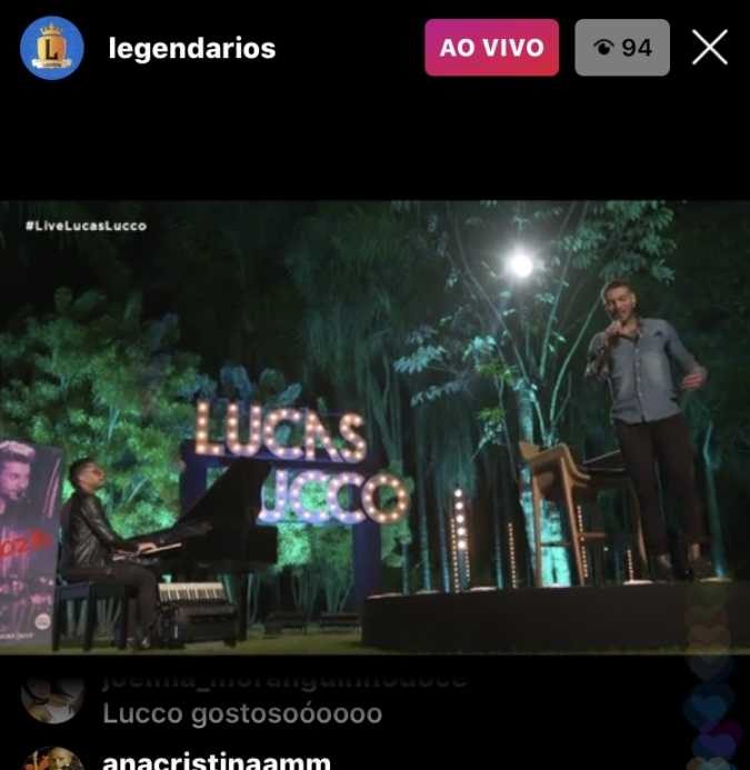 live legendario instagram