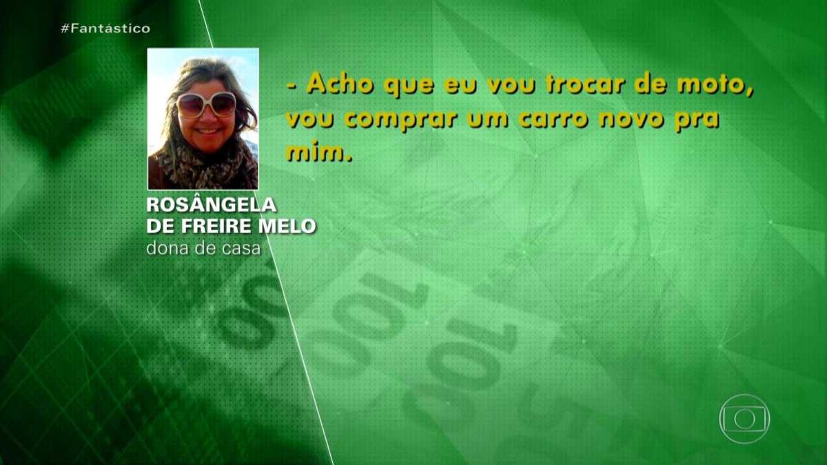 Rosangela Freire de Melo em áudio Vazado no Fantástico