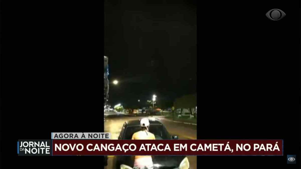 Jornal da Noite exibe o tiroteio em Cameta, no interior do Pará