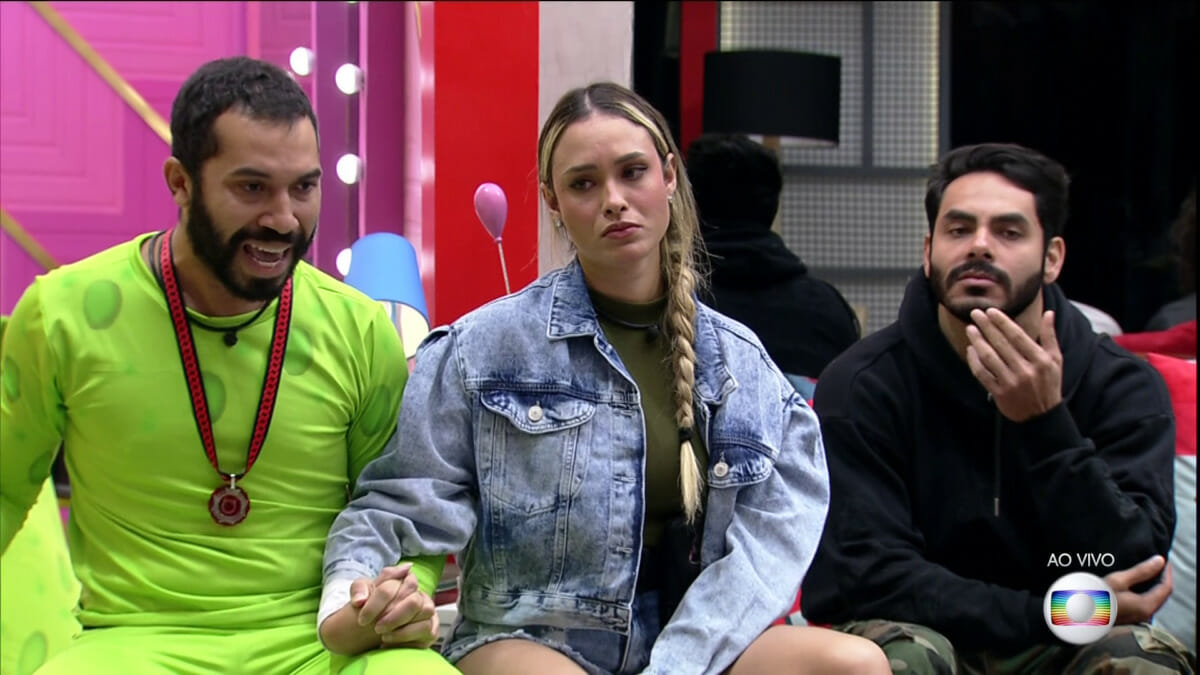 Gilberto discute com Rodolffo na formação do paredão do BBB 21