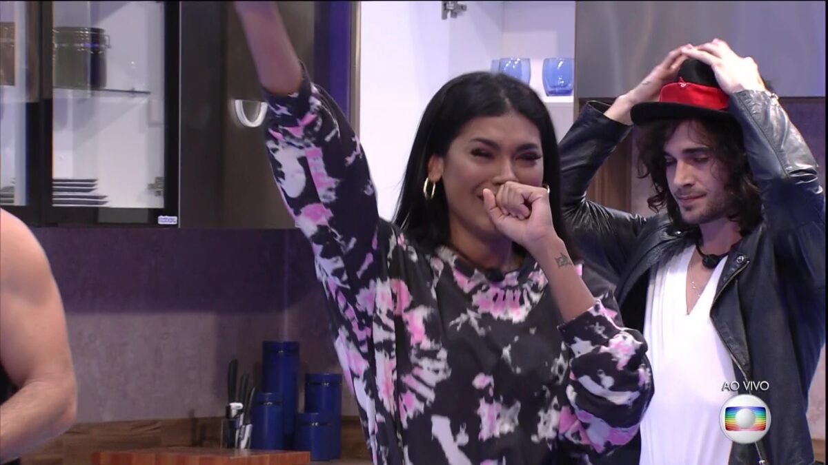 Pocah chora ao vencer a prova bate e volta no BBB 21