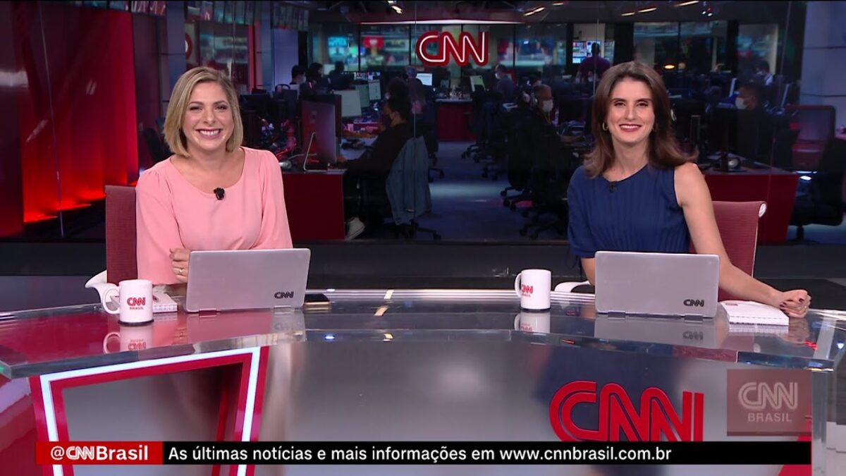 Daniela Lima e Carol Nogueira no comando do CNN 360 