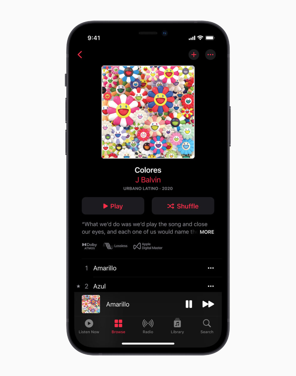 Apple lança nova tecnologia de áudio com Dolby Atmos