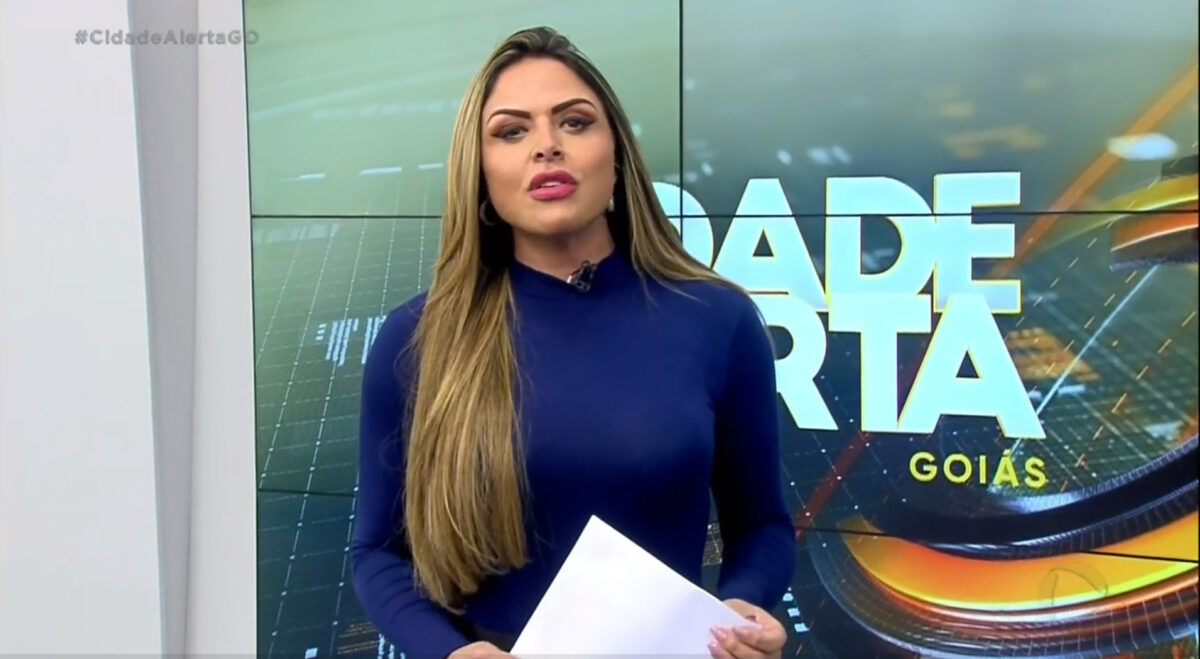 "Fui muito forte", diz Silvye Alves em retorno ao Cidade Alerta GO na Record TV Goiás