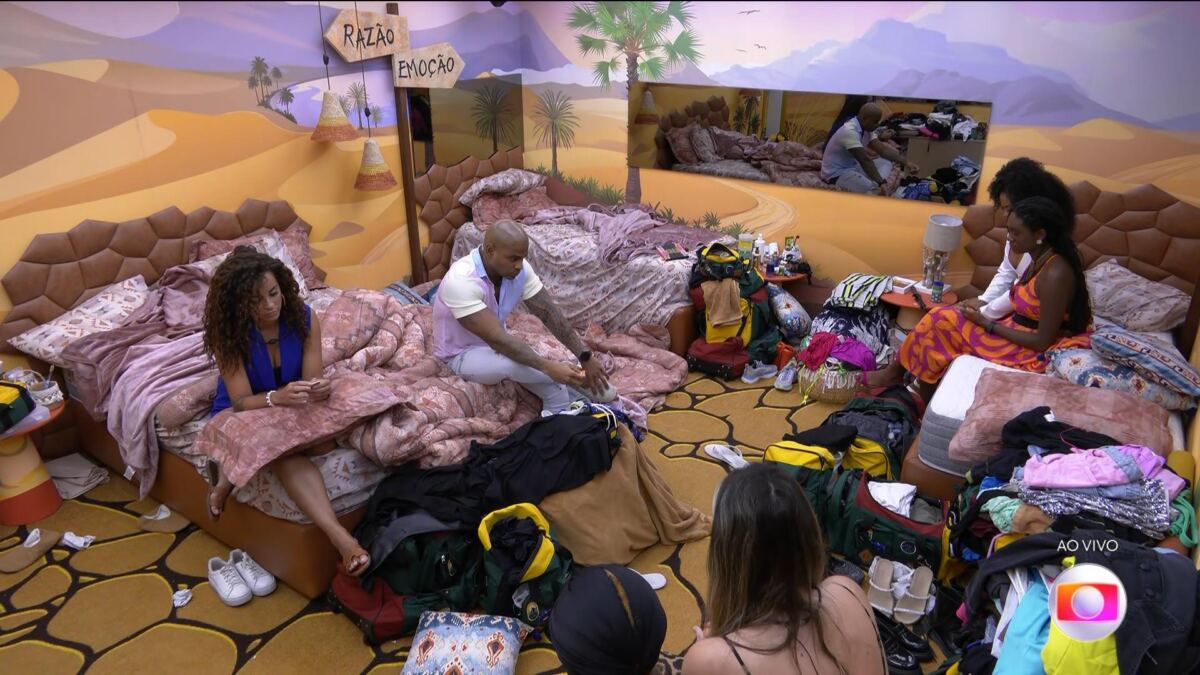 Domitila Cezar Larissa e Ricardo formam 9º paredão do BBB 23