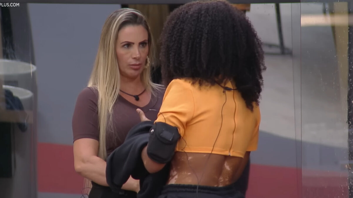 Faby Monarca e Natália Deodato discutem no A Grande Conquista