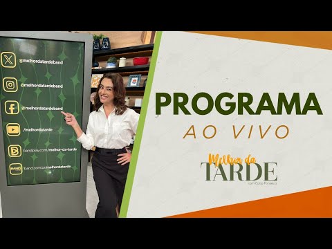 [AO VIVO] MELHOR DA TARDE COM CATIA FONSECA - 16/12/2024 - MELHOR DA TARDE