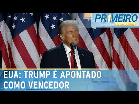 Próximo da vitória, líderes mundiais começam a parabenizar Trump | Primeiro Impacto (06/11/24)