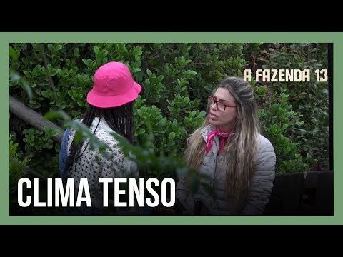 Aline Mineiro e Erika Schneider se desentendem durante tarefa e discutem feio | A Fazenda 13