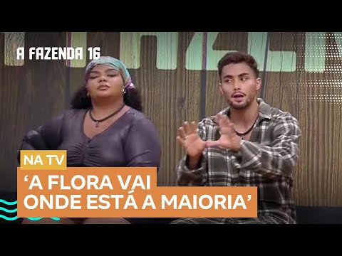 Flora Cruz puxa Gui Vieira para a Roça | A Fazenda 16