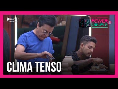 Matheus e Nahim se ignoram durante o café da manhã | Power Couple Brasil 6