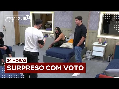 Bruno critica Lucas após votação: 