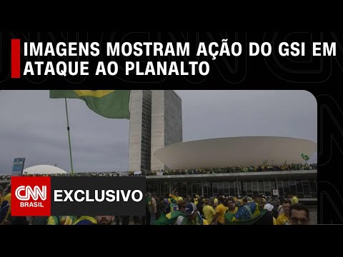 Exclusivo: Imagens mostram ação do GSI em ataque aos Três Poderes em 8 de janeiro | CNN NOVO DIA