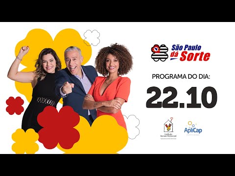 PROGRAMA COMPLETO | SÃO PAULO DÁ SORTE 22.10.2023