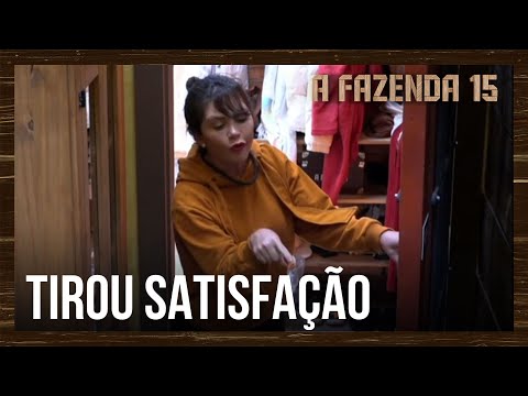 "Você é sabonete, duas caras", dispara Nadja para Radamés | A Fazenda 15