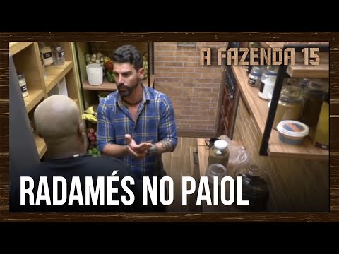 Radamés fala do Paiol com Tonzão: "Tô numa posição que, realmente, não é fácil" | A Fazenda 15