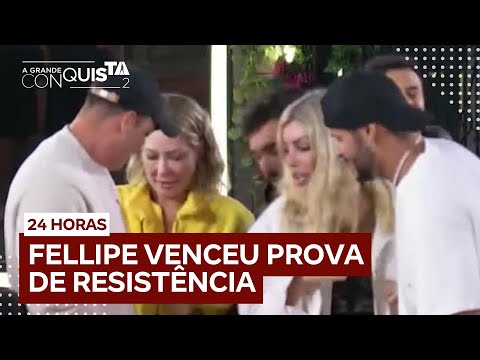 Mais uma tentação concluída: Fellipe vence prova de resistência | A Grande Conquista