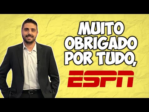 POR QUE EU NÃO RENOVEI CONTRATO COM A ESPN E VOU CONTINUAR NO YOUTUBE