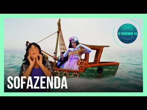 Sofazenda: Carioca faz uma versão de "Tubarão Te Amo" especial para os peões | A Fazenda 14