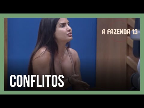 Marina se incomoda com comentários de Dayane sobre ela: “Desnecessário” | A Fazenda 13