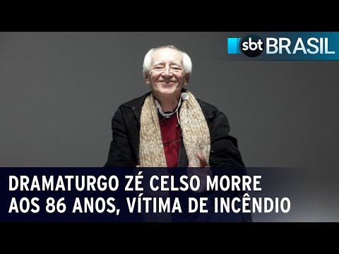 Dramaturgo Zé Celso morre aos 86 anos, vítima de incêndio | SBT Brasil (06/07/23)