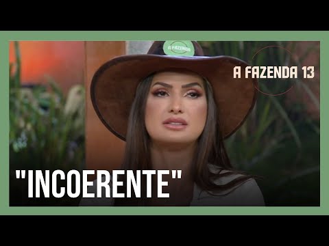 Marina indica Dayane e dispara: "Ela é incoerente" | A Fazenda 13