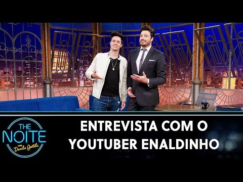 Entrevista com o youtuber Enaldinho | The Noite (20/05/22)