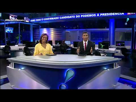 Pela 1ª vez dois apresentadores negros estiveram juntos numa bancada de telejornal no Brasil