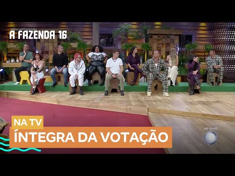 Votação cara a cara da sétima formação de Roça é marcada por troca de acusações | A Fazenda 16