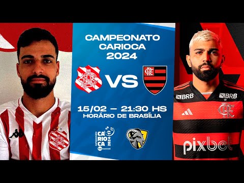 BANGU X FLAMENGO | CAMPEONATO CARIOCA | AO VIVO E COM IMAGENS