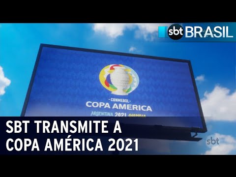 SBT transmite Copa América 2021 com exclusividade | SBT Brasil (18/05/21)