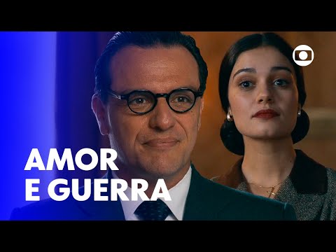 Aracy e João Guimarães: um amor que surgiu em meio a guerra! | Passaporte Para Liberdade | TV Globo