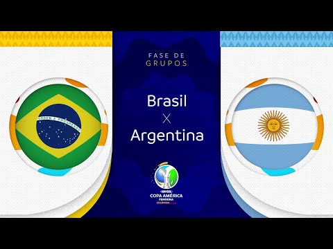 Chamada da COPA AMÉRICA FEMININA 2022 no SBT - BRASIL x ARGENTINA (09/07/2022)