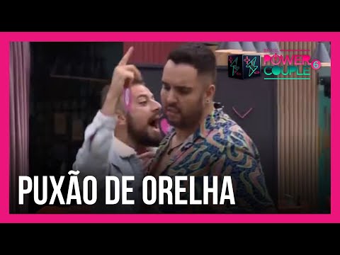 Galisteu dá puxão de orelha em Mila após brincadeira | Power Couple Brasil 6