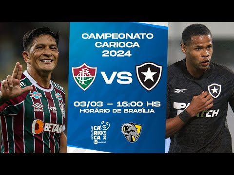 FLUMINENSE X BOTAFOGO | CAMPEONATO CARIOCA | AO VIVO E COM IMAGENS