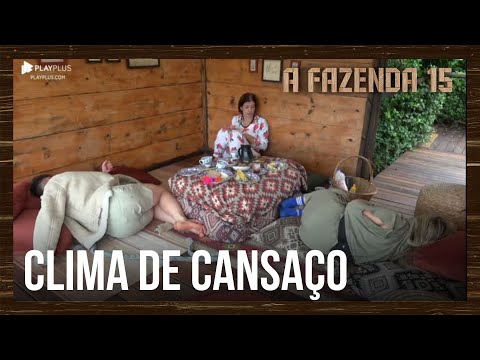 "Tá um clima de velório", afirmou Lucas após falar de cansaço com Kally e Jaque | A Fazenda 15