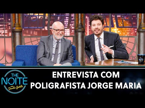 Entrevista com poligrafista Jorge Maria | The Noite (31/03/22)