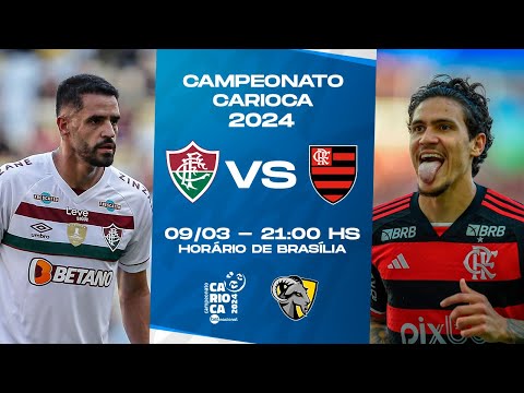 FLUMINENSE X FLAMENGO | CAMPEONATO CARIOCA | SEMIFINAL | AO VIVO E COM IMAGENS