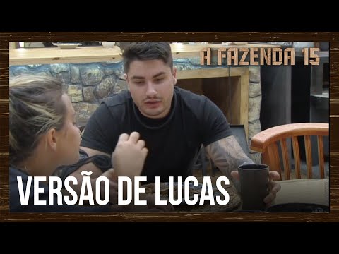 "Tu tá lascado, que ela já tá apaixonada", diz Kally sobre término de Lucas com Jaque | A Fazenda 15