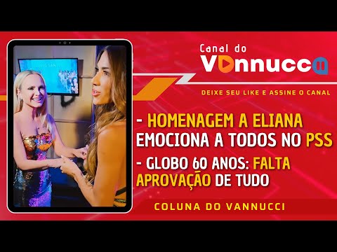 60 ANOS DA GLOBO: EMISSORA ESTÁ NA FASE DE CRIAÇÃO. EMOÇÃO NA HOMENAGEM A ELIANA E ESTREIA DO TOM