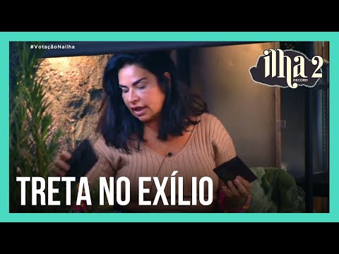 "Não fica me dando indiretinha", avisa Solange em treta com Jaciara |Ilha Record 2