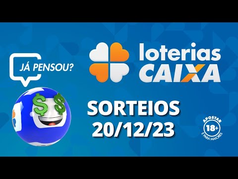 Loterias CAIXA: +Milionária, Quina, Lotofácil e mais 20/12/2023