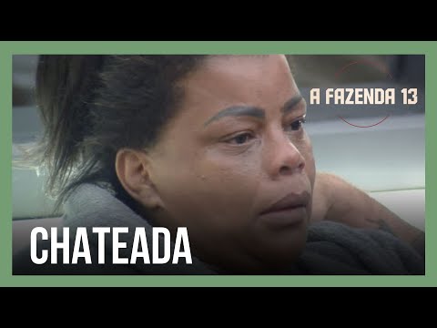 Tati Quebra Barraco chora após discussão com Rico | A Fazenda 13