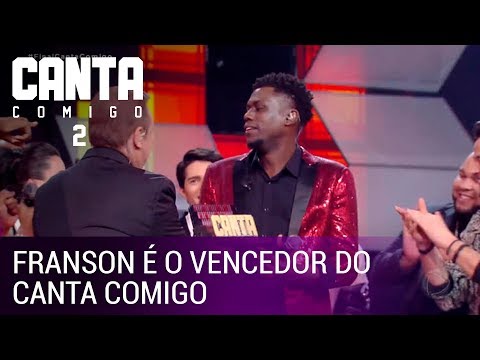 Haitiano Franson é o grande campeão do Canta Comigo 2