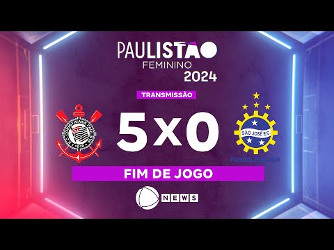 Paulistão Feminino Sicredi: Corinthians x São José ao vivo na Record News - 29/09/2024