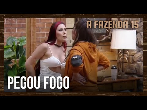 Nadja discute com Alicia, e dispara contra cantora: "Você é uma cobra venenosa" | A Fazenda 15