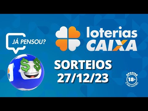 Loterias CAIXA: +Milionária, Quina, Lotofácil e mais 27/12/2023