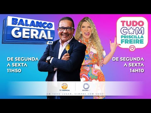 01/09/23 - Balanço Geral RN com Papinha e Tudo com Priscilla Freire